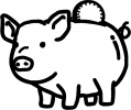 piggy bank logo